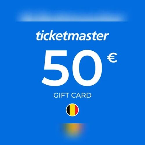 Ticketmaster Gift Card 50 EUR Key - BELGIUM