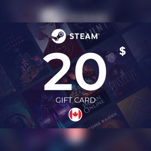 Steam Wallet Gift Card 20 CAD Key - CANADA