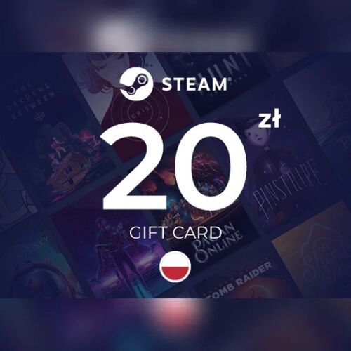 Steam Wallet Gift Card 20 PLN Key - POLAND