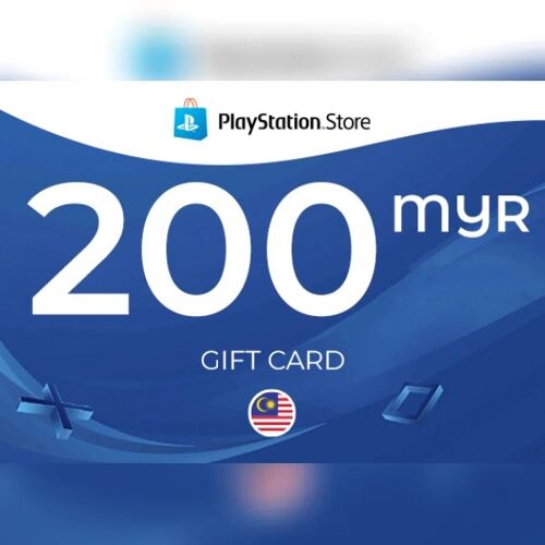 PlayStation Gift Card 200 MYR - MALAYSIA