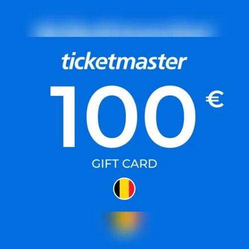 Ticketmaster Gift Card 100 EUR Key - BELGIUM