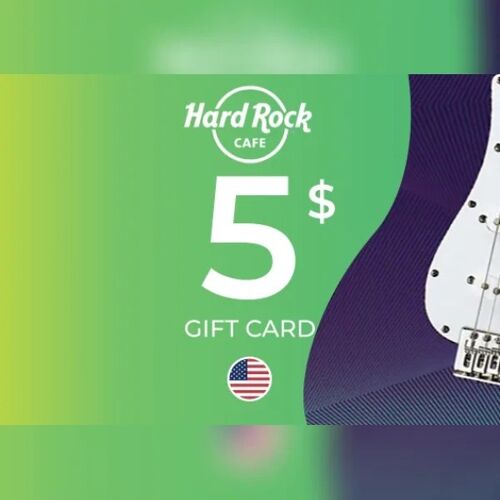 Hard Rock Cafe Gift Card 5 USD Key - UNITED STATES