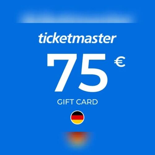 Ticketmaster Gift Card 75 EUR Key - GERMANY