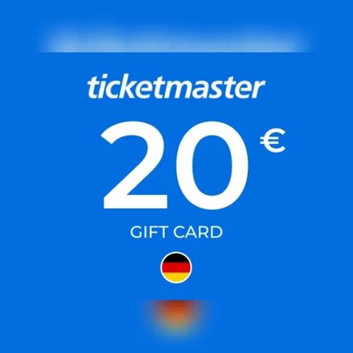 Ticketmaster Gift Card 20 EUR Key - GERMANY