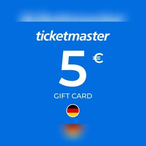 Ticketmaster Gift Card 5 EUR Key - GERMANY