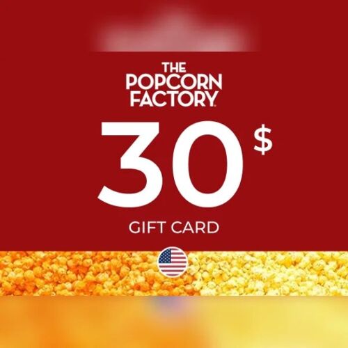 The Popcorn Factory Gift Card 30 USD Key - UNITED STATES