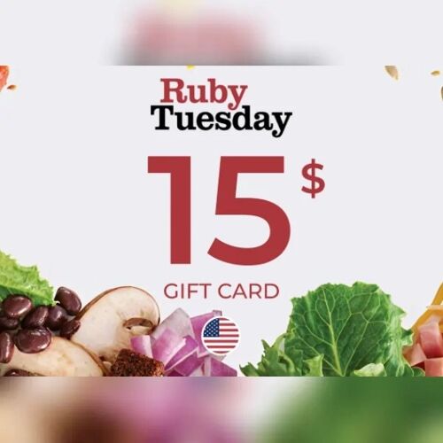 Ruby Tuesday Gift Card 15 USD Key - UNITED STATES