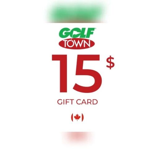 Golf Town Gift Card 15 CAD Key - CANADA