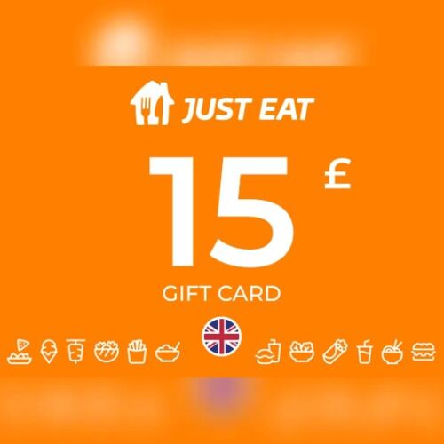 Just Eat Gift Card 15 GBP Key - UNITED KINGDOM