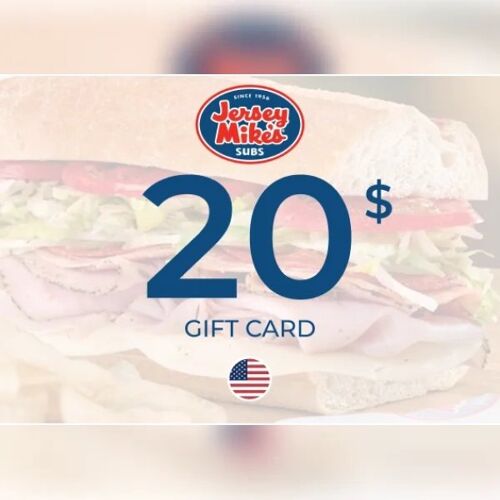 Jersey Mikes Gift Card 20 USD Key - UNITED STATES