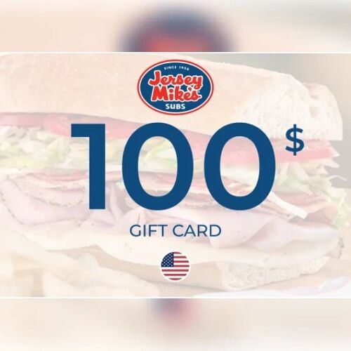 Jersey Mikes Gift Card 100 USD Key - UNITED STATES