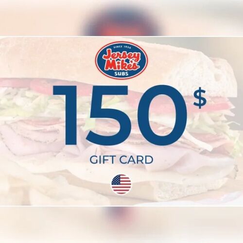 Jersey Mikes USA Gift Card 150 USD Key - UNITED STATES