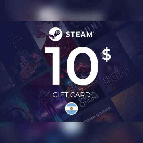 Steam Wallet Gift Card 10 USD Key - ARGENTINA