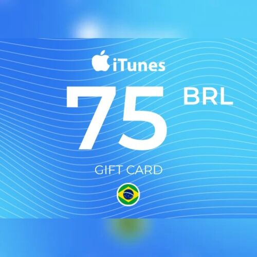 iTunes Gift Card 75 BRL Key - BRAZIL