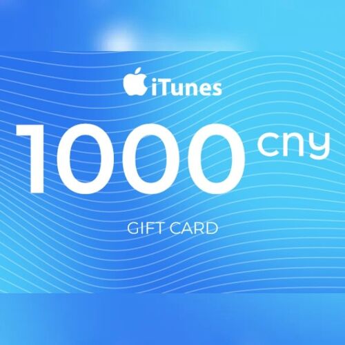 iTunes Gift Card 1000 CNY Key - CHINA
