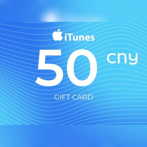 iTunes Gift Card 50 CNY Key - CHINA