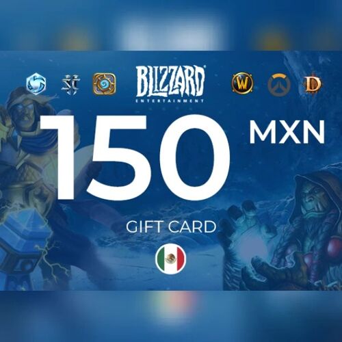 Blizzard Gift Card 150 MXN Battle.net Key - MEXICO
