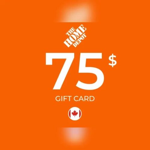 The Home Depot Gift Card 75 CAD Key - CANADA