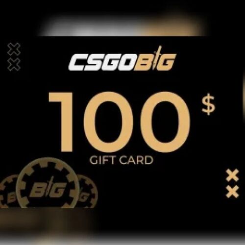 CSGOBIG Gift Card 100 USD Key - GLOBAL