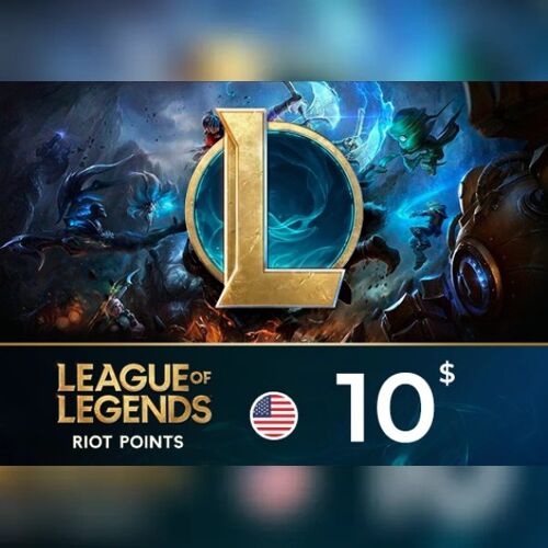 League of Legends Riot Points 10 USD Key - UNITED STATES
