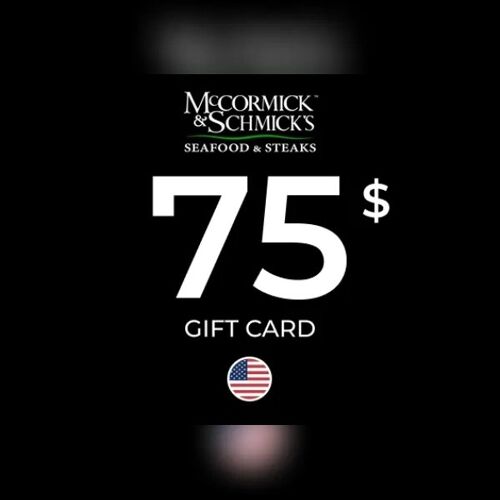McCormick & Schmick's Gift Card 75 USD Key - UNITED STATES