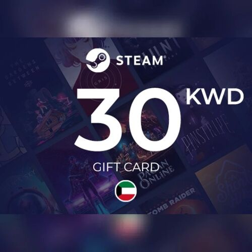 Steam Wallet Gift Card 30 KWD Key - KUWAIT