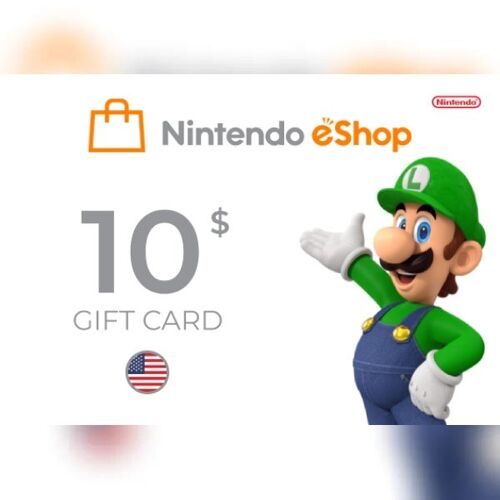 Nintendo eShop Card 10 USD Key - UNITED STATES