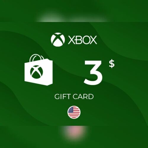 Xbox Live Gift Card 3 USD Xbox Live Key - GLOBAL