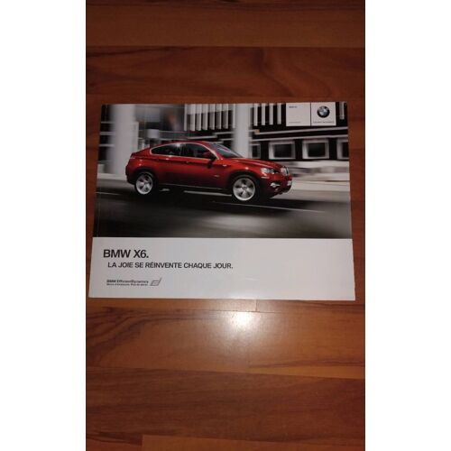 Catalogue Promotionnel De La Bmw X6