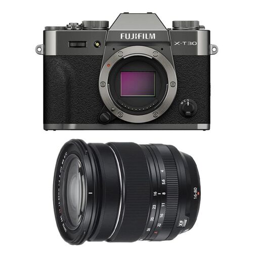 FUJIFILM X-T30 III ANTHRACITE + Objectif 16-80mm f/4 WR Noir Garanti 3 ans
