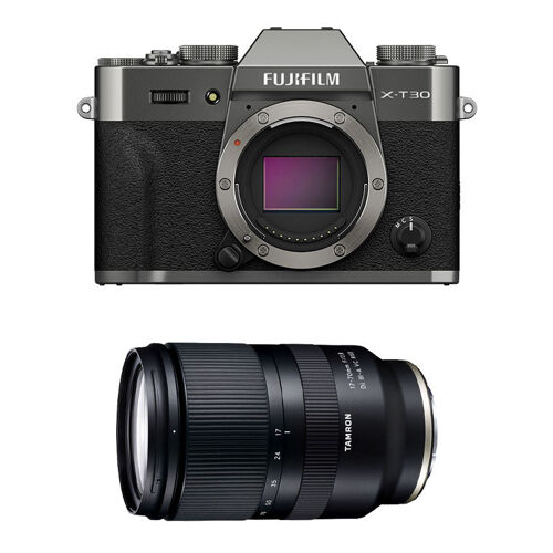 FUJIFILM X-T30 III ANTHRACITE + Objectif TAMRON 17-70mm F/2.8 Di III-A VC RXD Garanti 3 ans