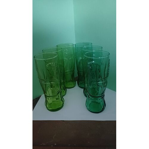 6 Verres Coca Cola Mc Do 2008