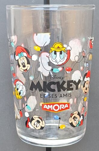 Verre A Moutarde Mickey Et Ses Amis, Walt Disney, Dessin Animé, Figurine