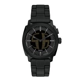 Montre Fossil Machine Big Tic Acier Noir Analogique/Numérique