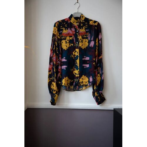 Chemisier Femme Nehru Silk Blouse Vêtement De Luxe Taille Xl Faire Offre
