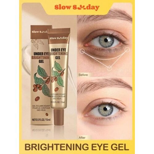 Contour Des Yeux Gel Pour Les Poches, Cernes Marrons, Ridules, Éclaircit 15ml 