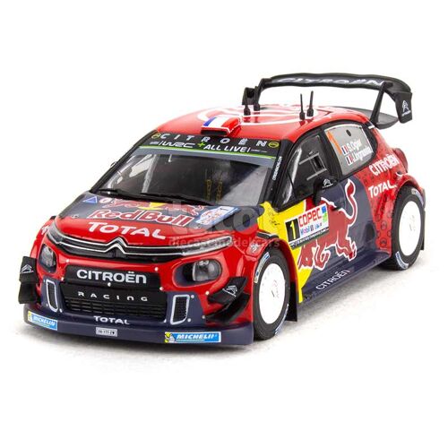 Citroën C3 Wrc Rally Chili 2019 - Ixo 1/43