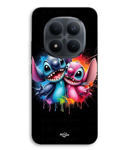 Coque Pour Xiaomi Redmi Note 15 Pro Plus 5g Stitch Angel peinture coloré Maniacase