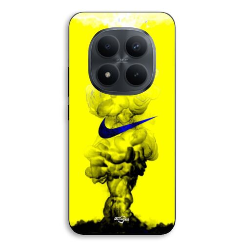 Coque Pour Xiaomi Redmi Note 15 Pro Plus 5g Nike Bold font jaune Maniacase