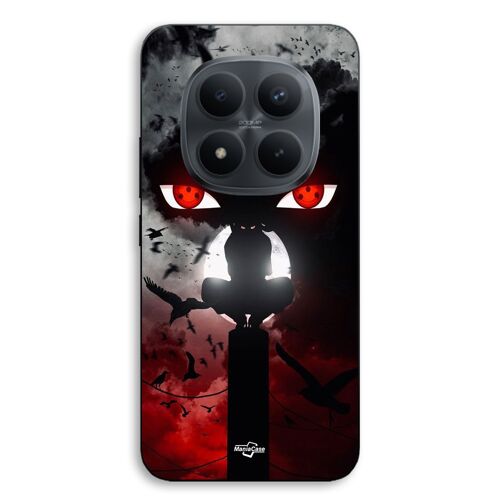 Coque Pour Xiaomi Redmi Note 15 Pro 5g Itachi Uchiwa Naruto Anime Art Maniacase