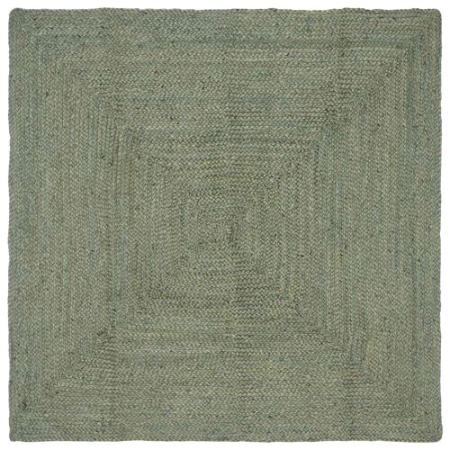 Vidaxl Tapis De Surface Rectangulaire Vert Olive 120 X 120 Cm