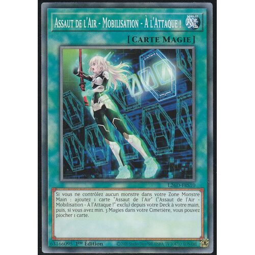 Carte Yu-Gi-Oh - Assaut De L'Air - Mobilisation - A L'Attaque § - L26d-Frs10 - Commune
