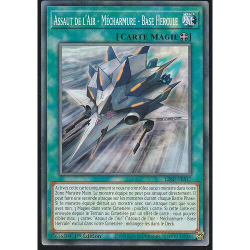 Carte Yu-Gi-Oh - Assaut De L'Air - Mécharmure - Base Hercule - L26d-Frs17 - Commune