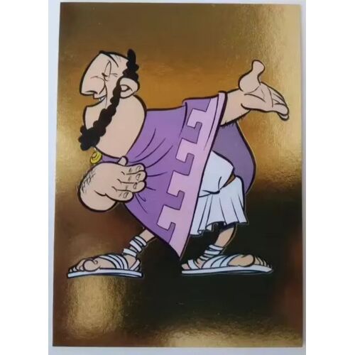 Autocollant Sticker Asterix 60 Ans D'aventures Carrefour Panini No 46