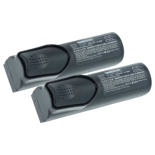 vhbw 2x Batterie remplacement pour Testo 0515 0114, 0554 1087, 0515 0046, 0515 0100 pour (3400mAh, 3,7V, Li-ion)