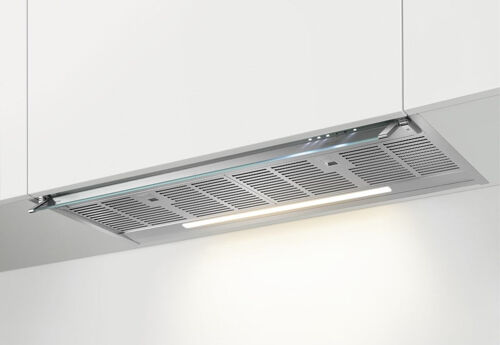 Hotte AEG GDE689HM Intégré Gris, Acier inoxydable 445 m³/h