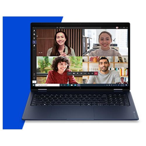 HP OmniBook X Flip 2-in-1 Laptop Next Gen AI 16-cb0008nfx Copilot+ PC Intel Core Ultra 5 325 16" Écran tactile 3K 16 Go LPDDR5x-SDRAM 512 Go SSD Wi-Fi 7 (802.11be) Windows 11 Home Bleu