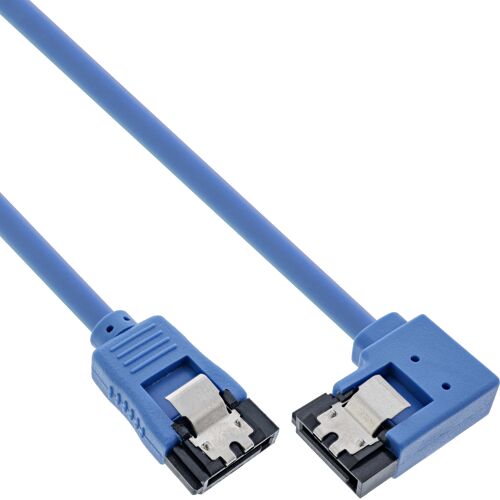 InLine 27703R câble SATA 0,3 m Bleu