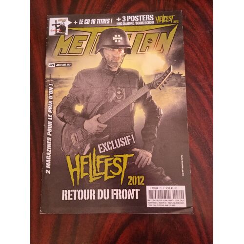 Magazine Metallian Supplément Hellfest 2012 N°72