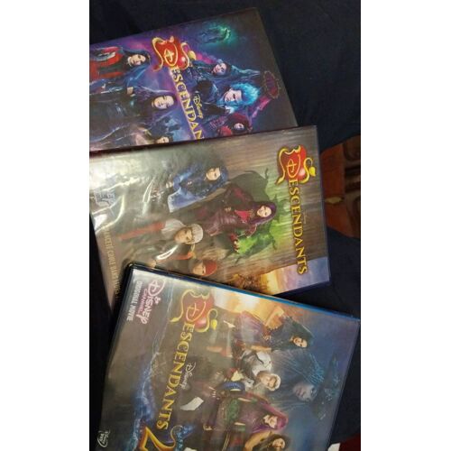 Lot De 3 Dvd Descendants 1,2 Et 3